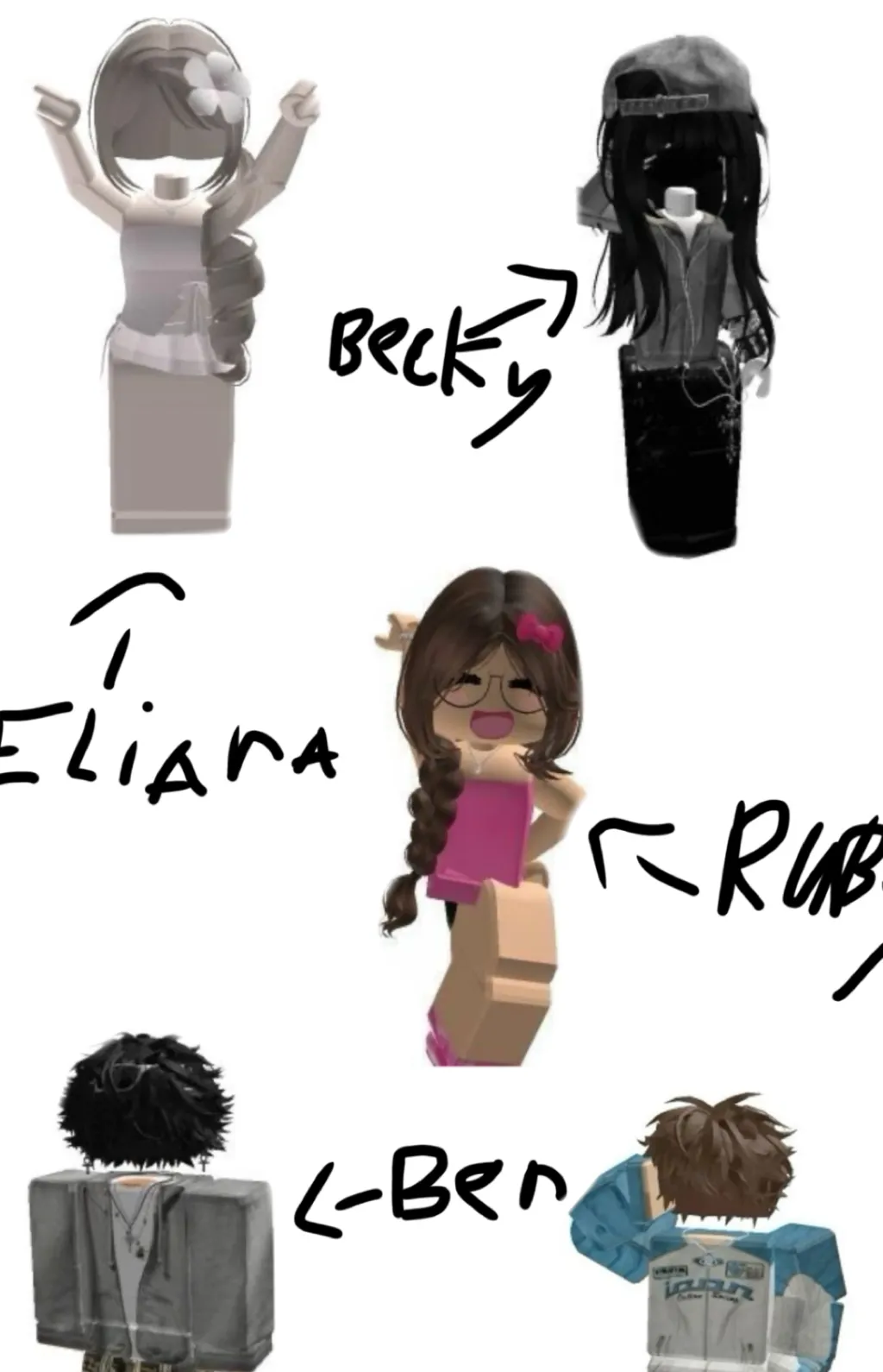 chat with ai character: Roblox story~