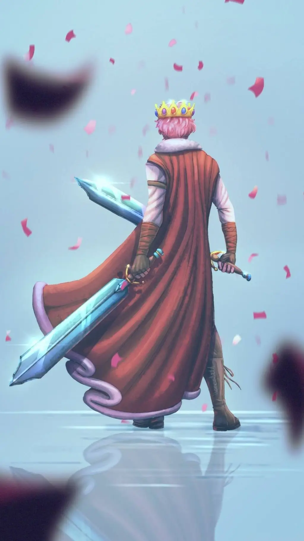 ai character: Technoblade  background