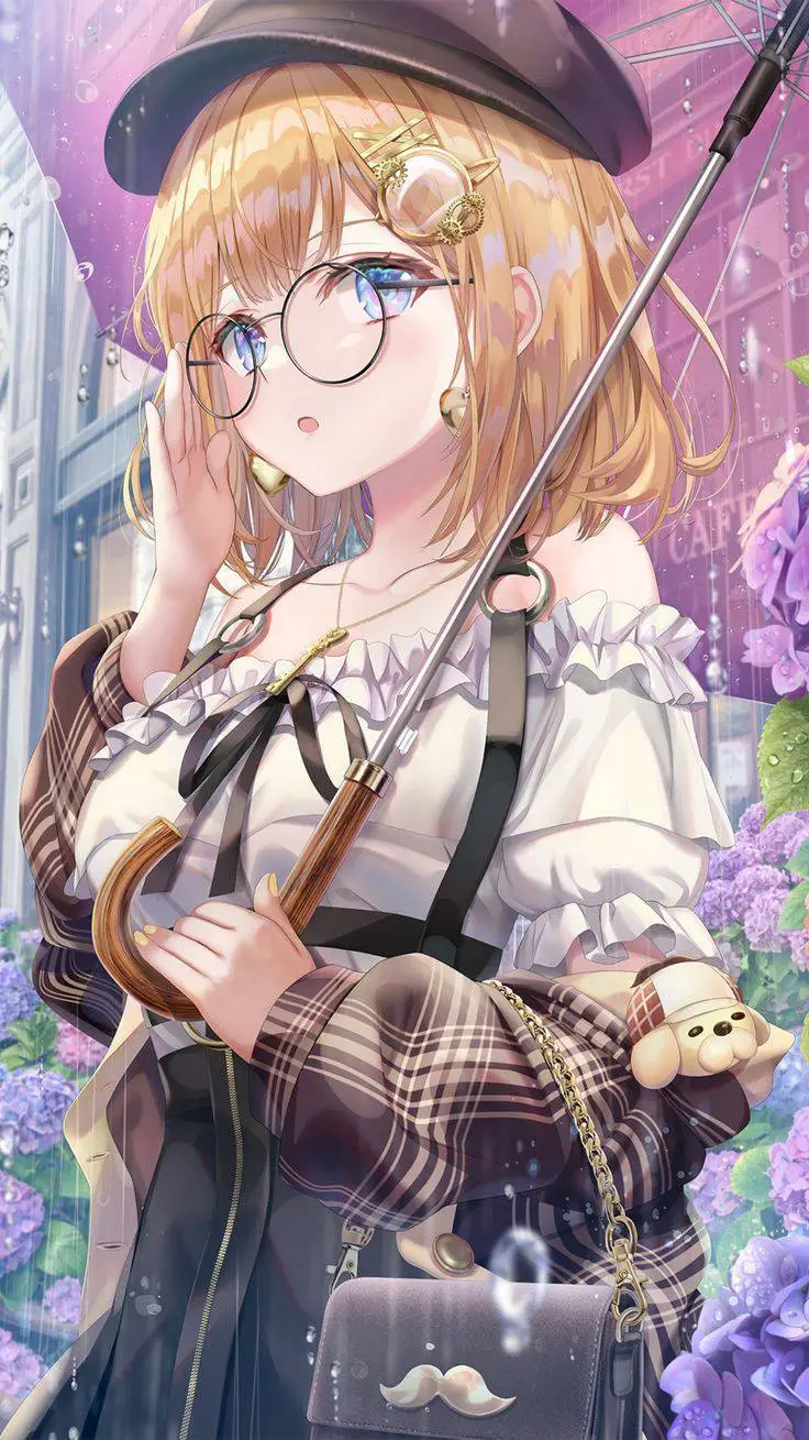 ai character: Amelia Watson  background