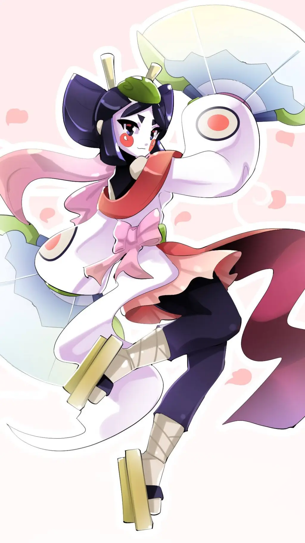 ai character: Kaze (Brawl Stars) background