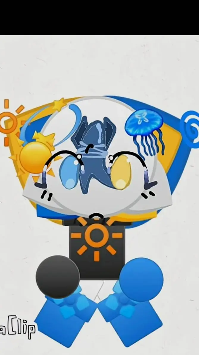 ai character: starry background