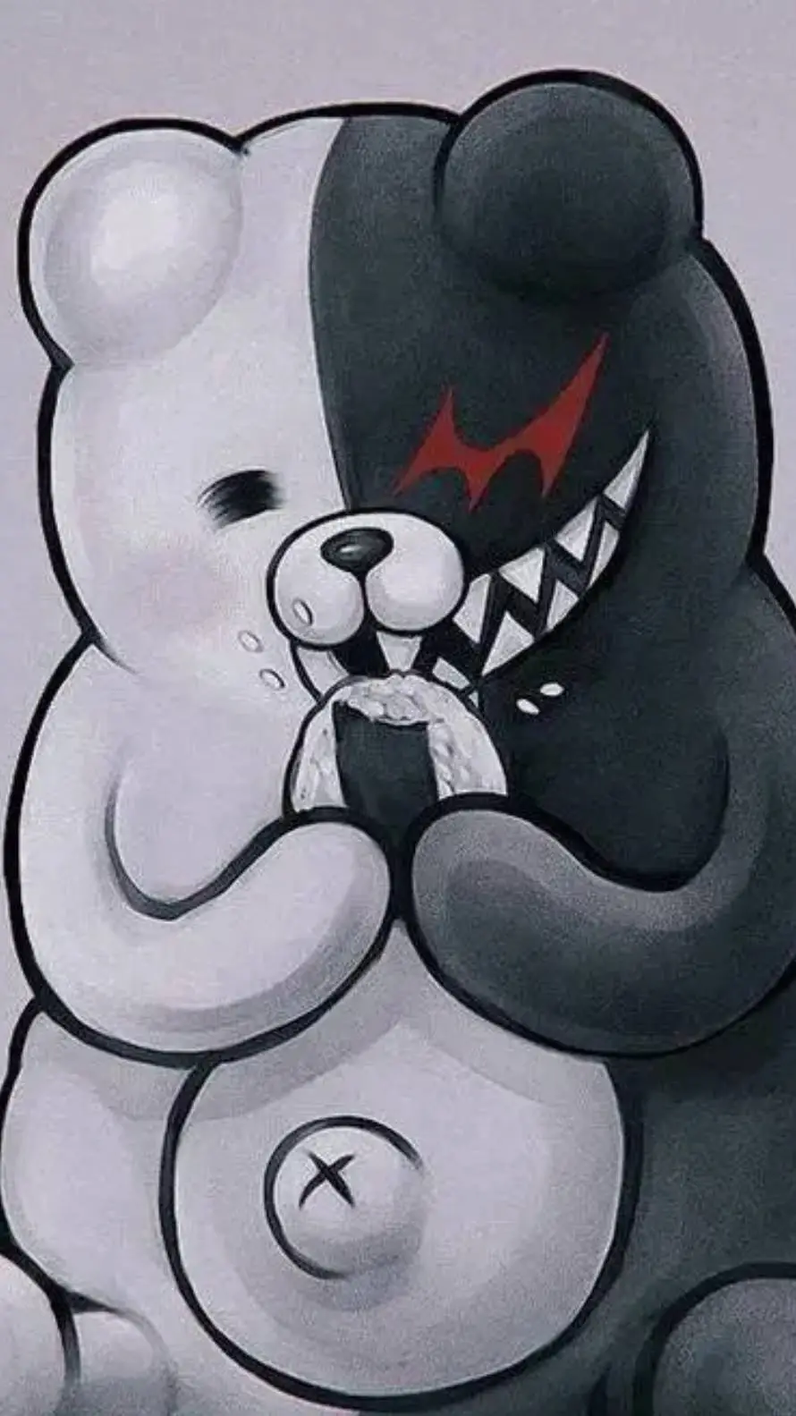 ai character: monokuma asks V3 background