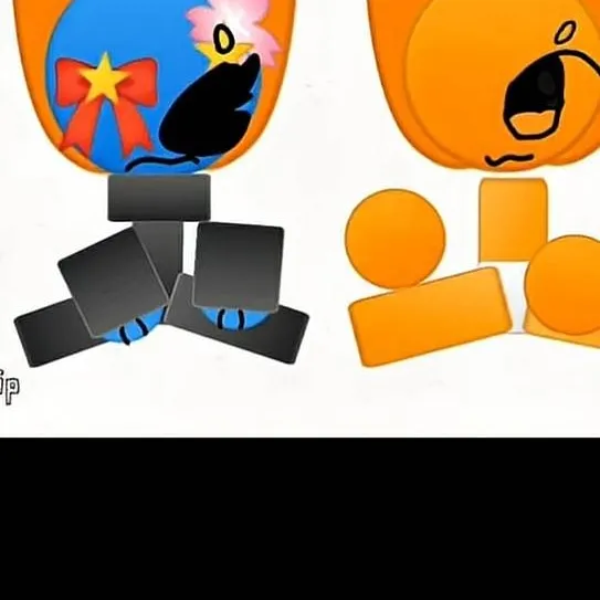 chat with ai character: blue n orange