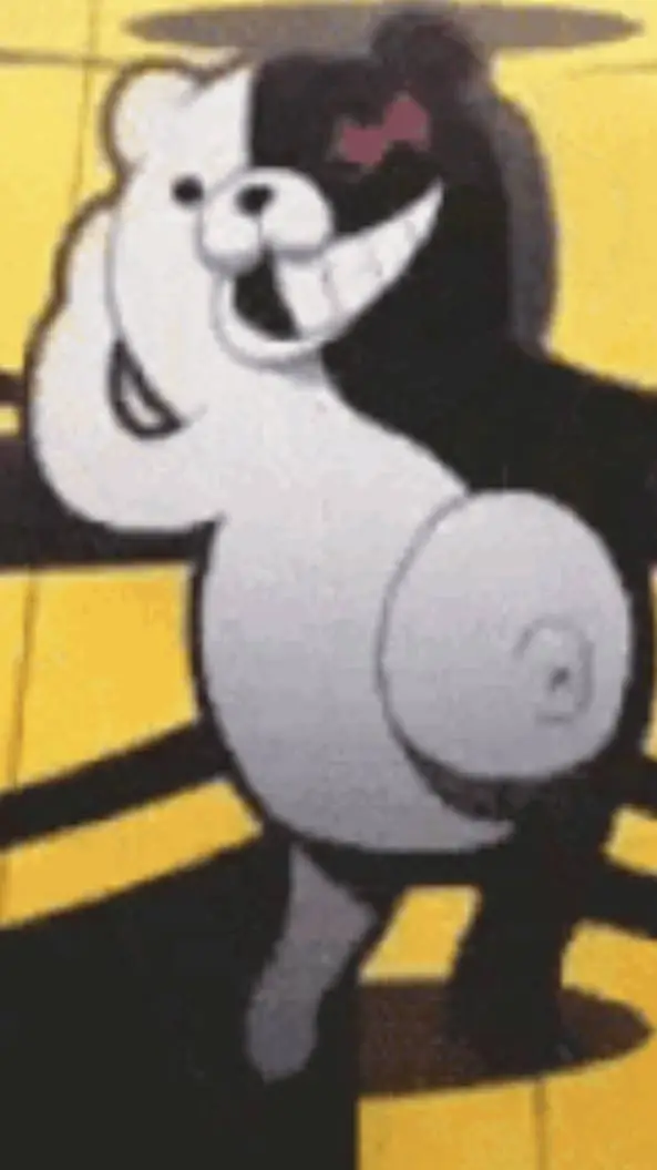 ai character: monokuma background
