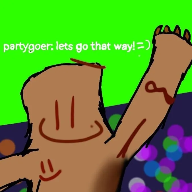 chat with ai character: partygoer apeiro