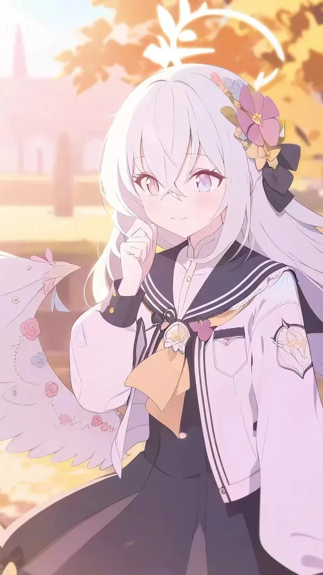 ai character: 白洲 梓 background