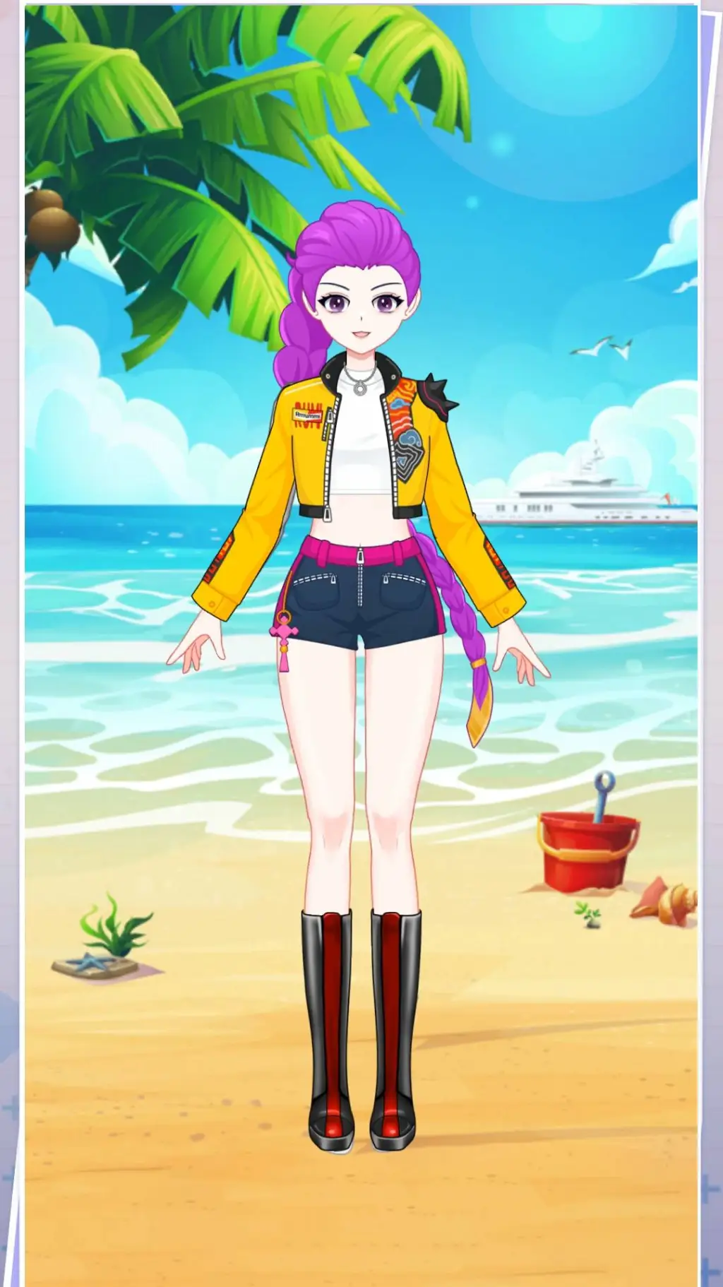 ai character: rumi  background