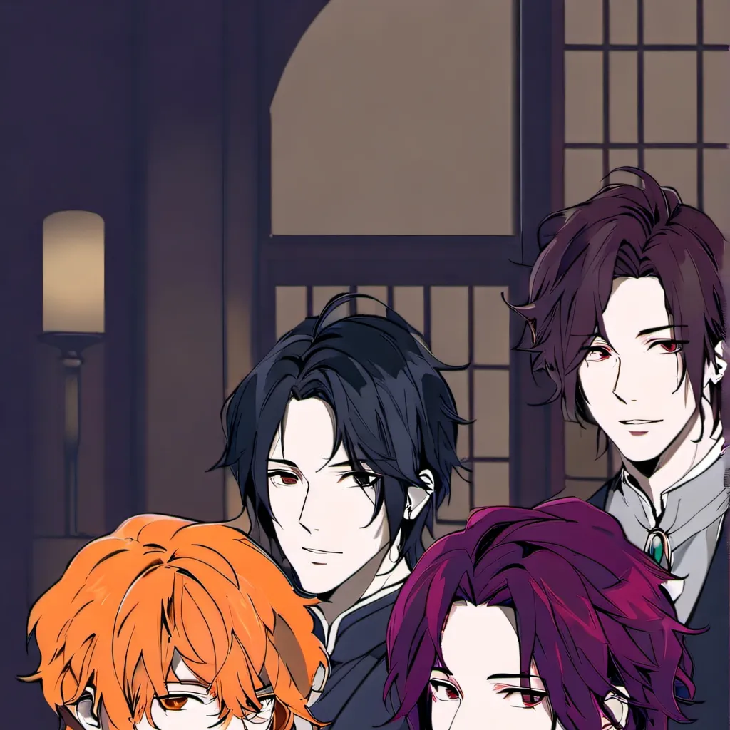 chat with ai character: three goust boys