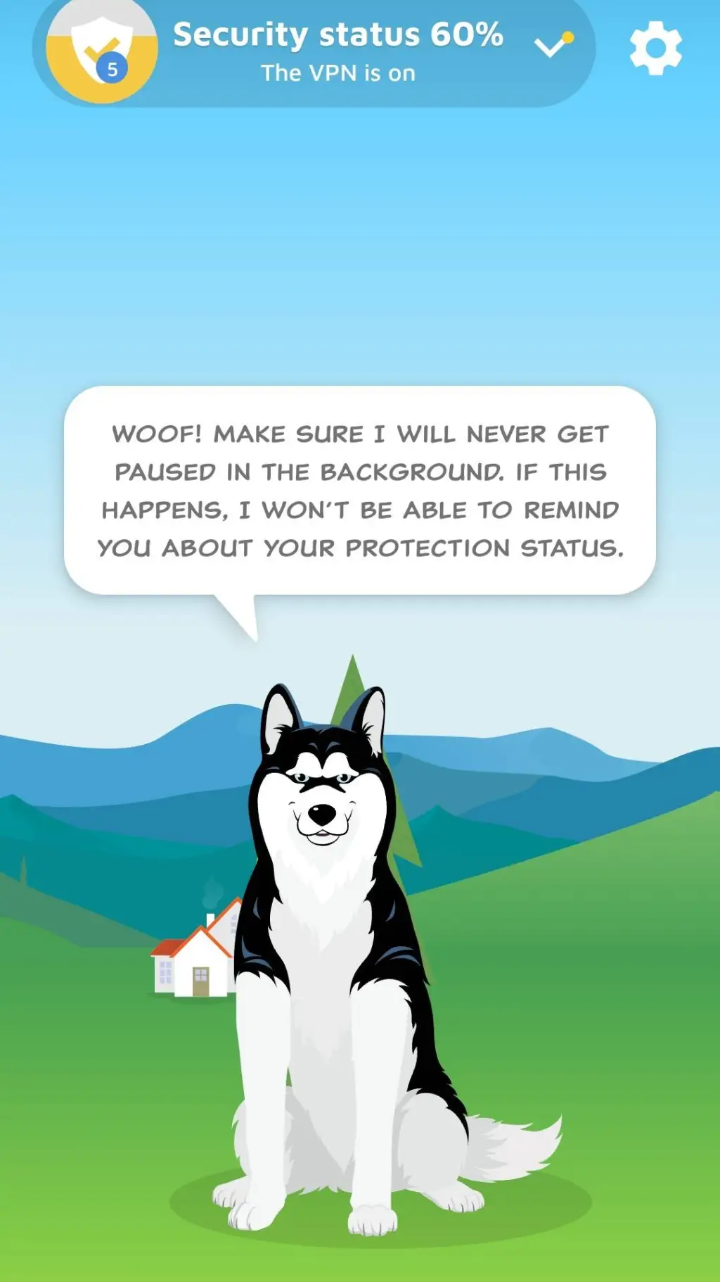 ai character: Phone Guardian background