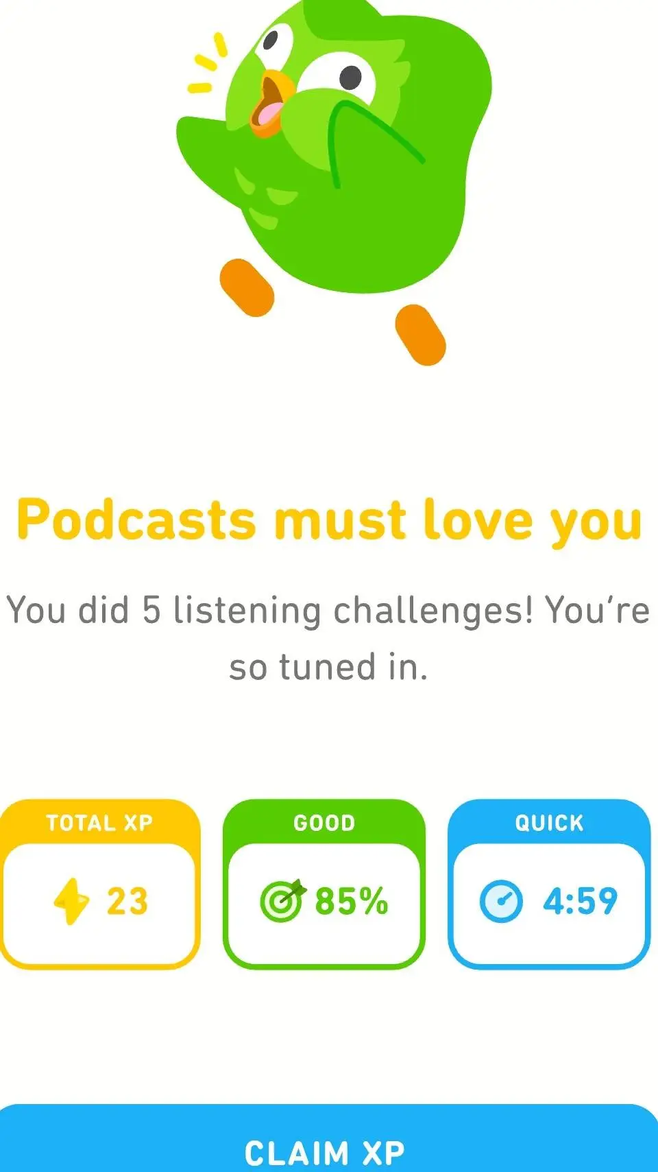 ai character: Duolingo background