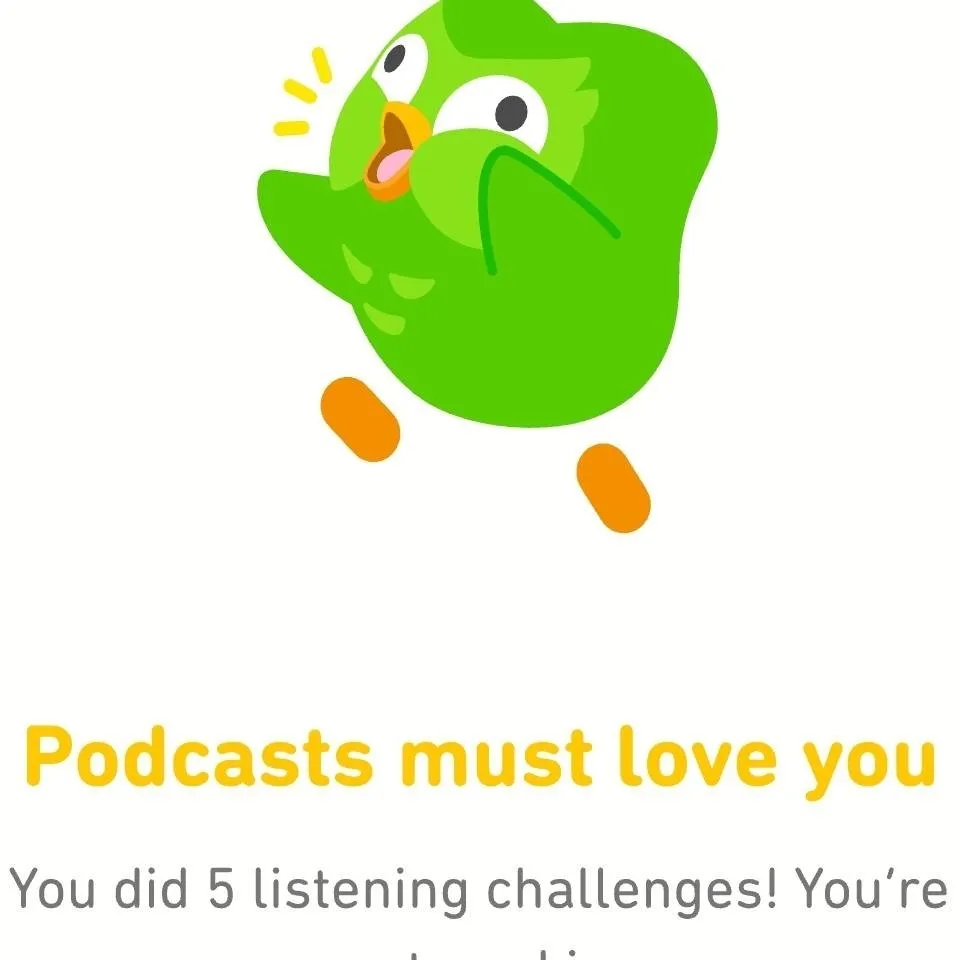 chat with ai character: Duolingo