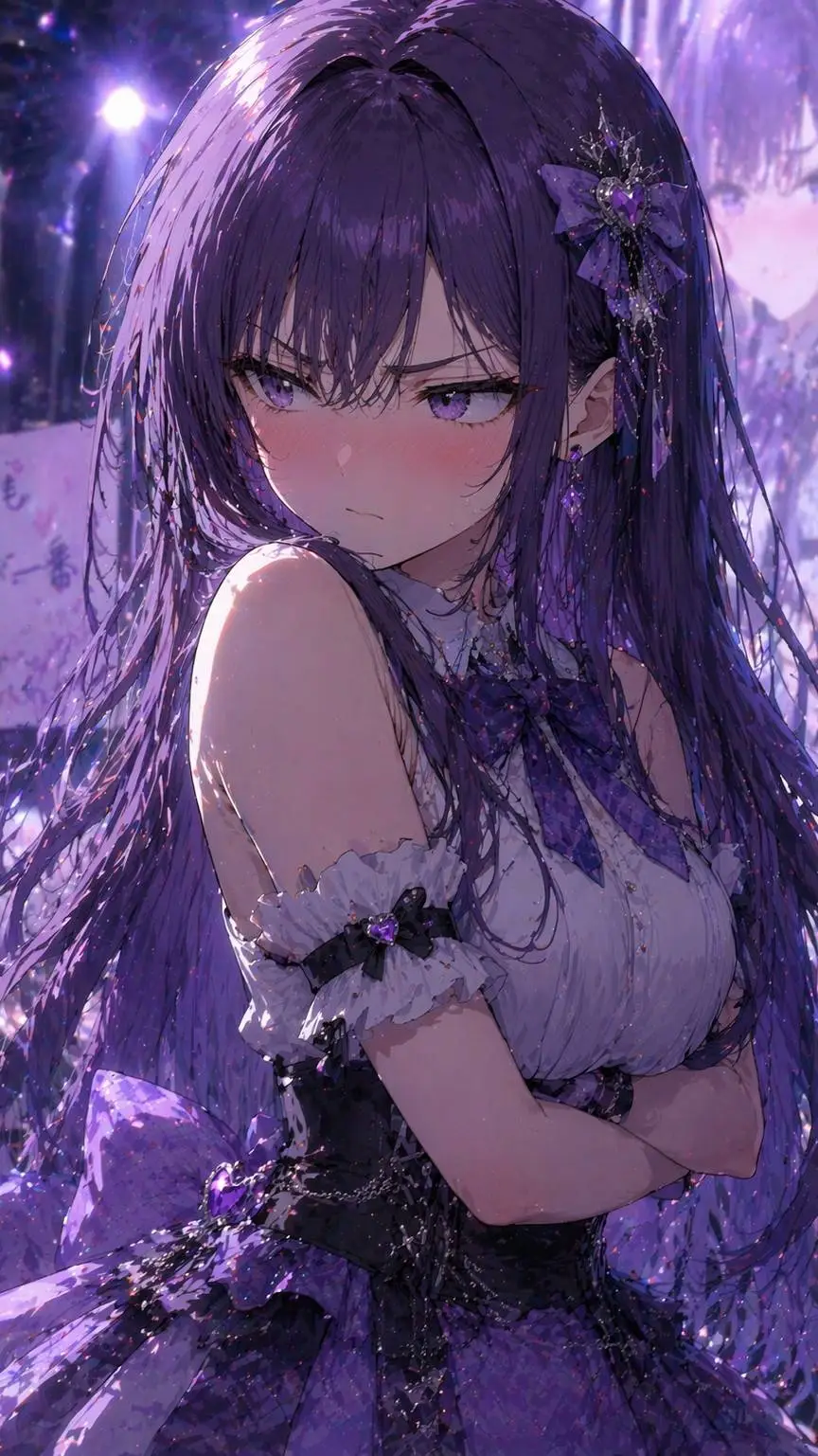 ai character: ★👾yinu💜★ background