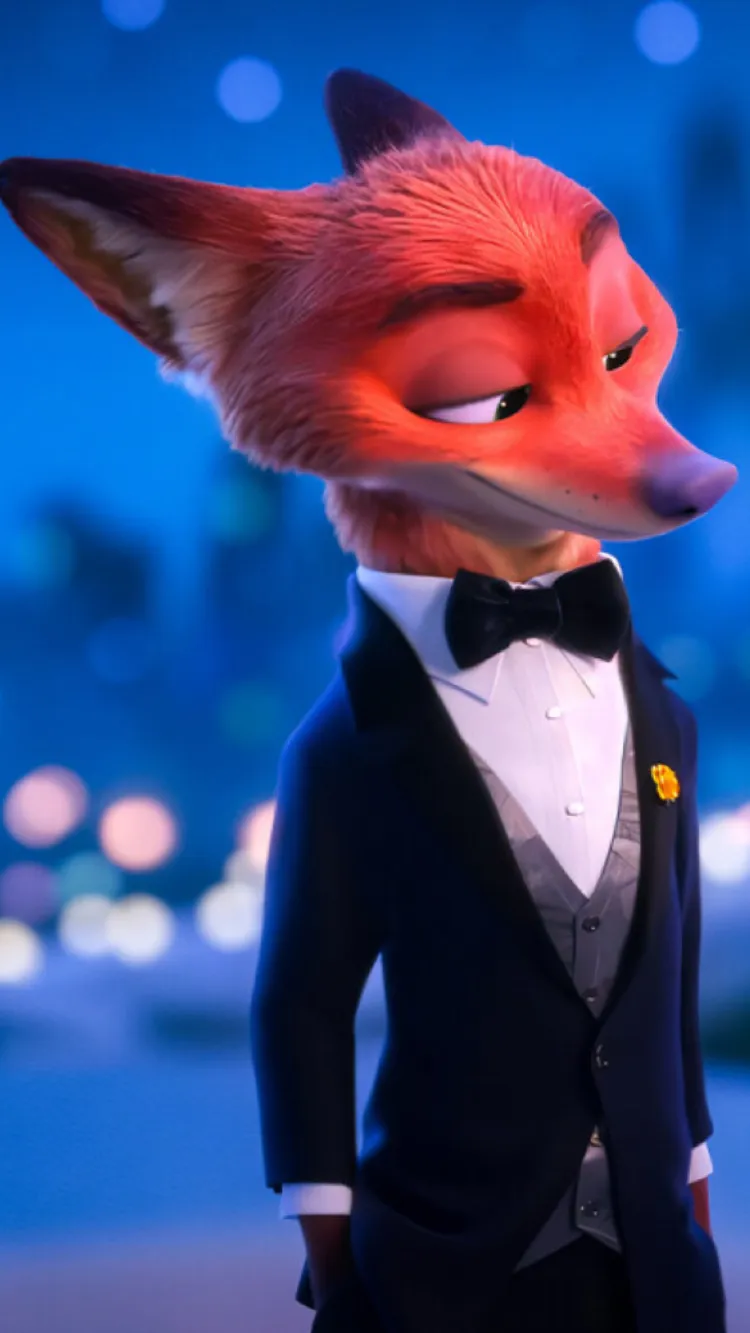 ai character: Nick Wilde  background