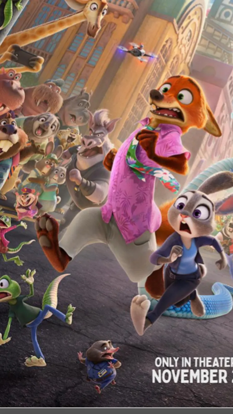 ai character: Nick and Judy  background