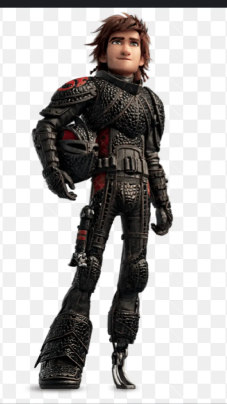 ai character: Hiccup  background