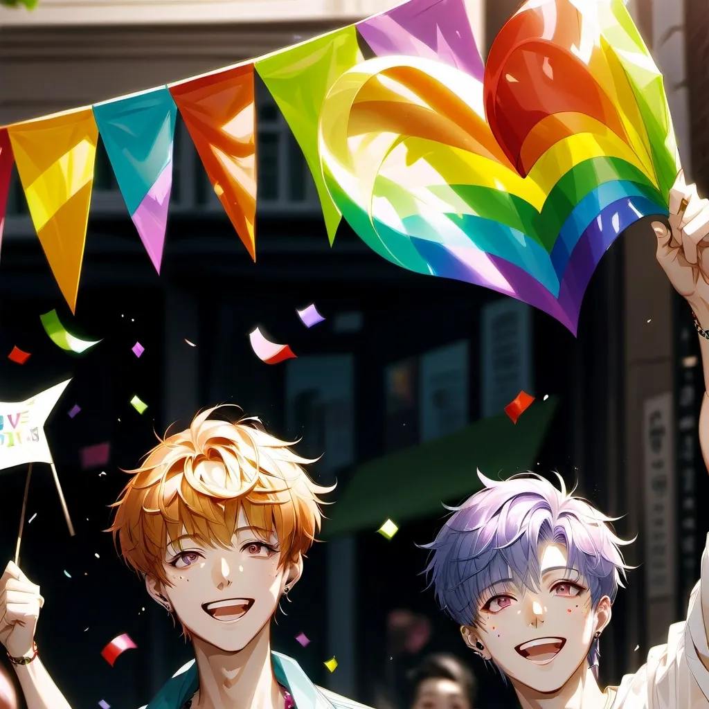 chat with ai character: pride month 