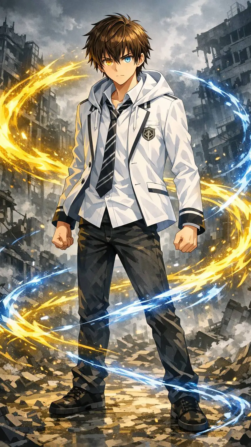 ai character: The Legendary Soul background