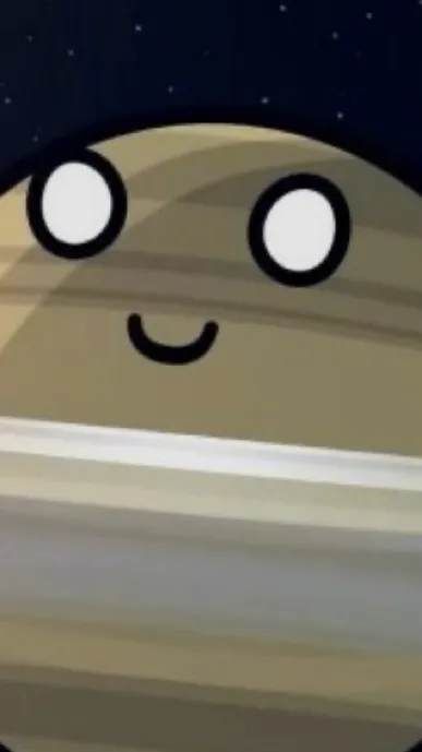 ai character: Saturn! :D background