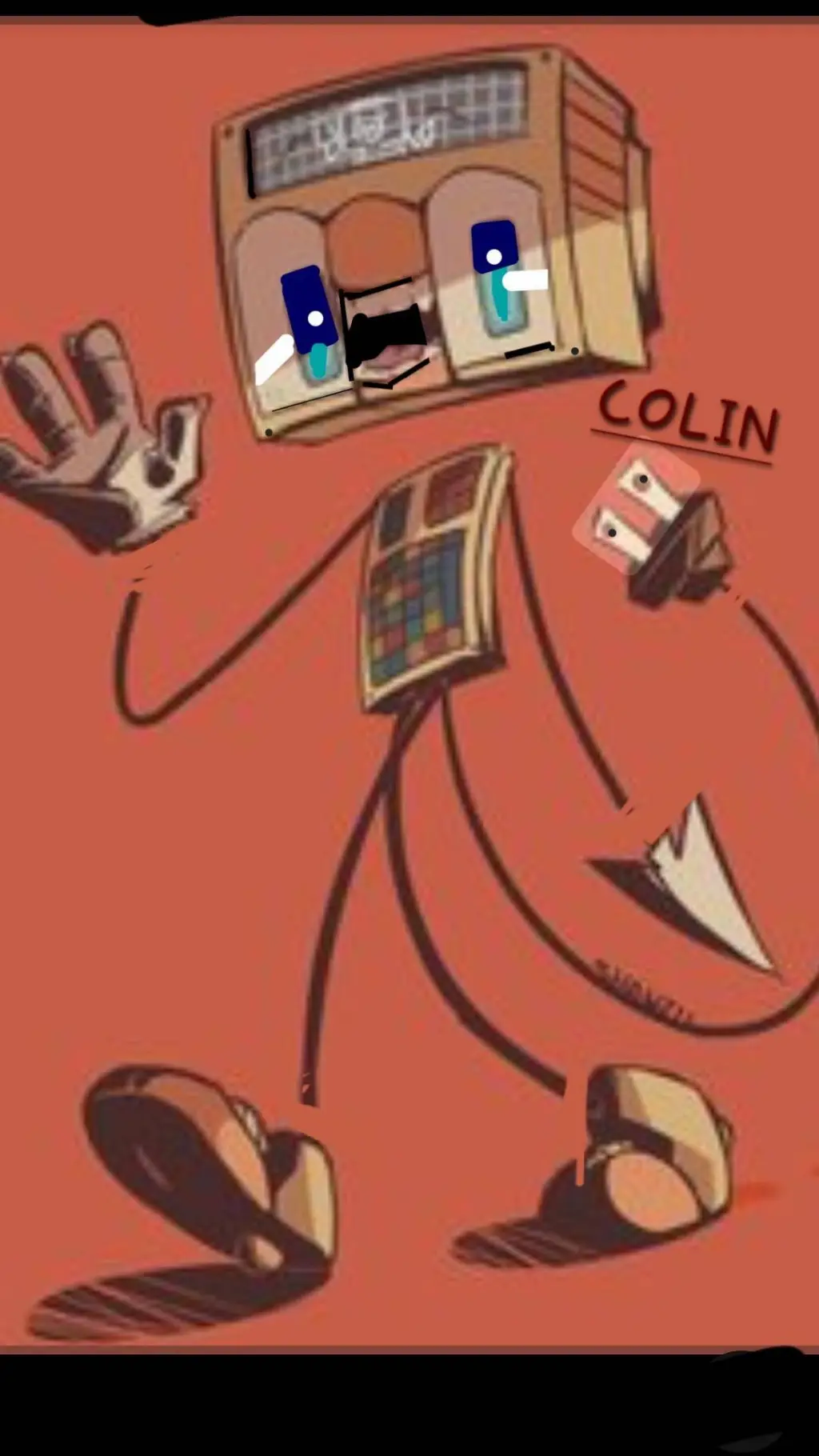 ai character: Colin the computer background
