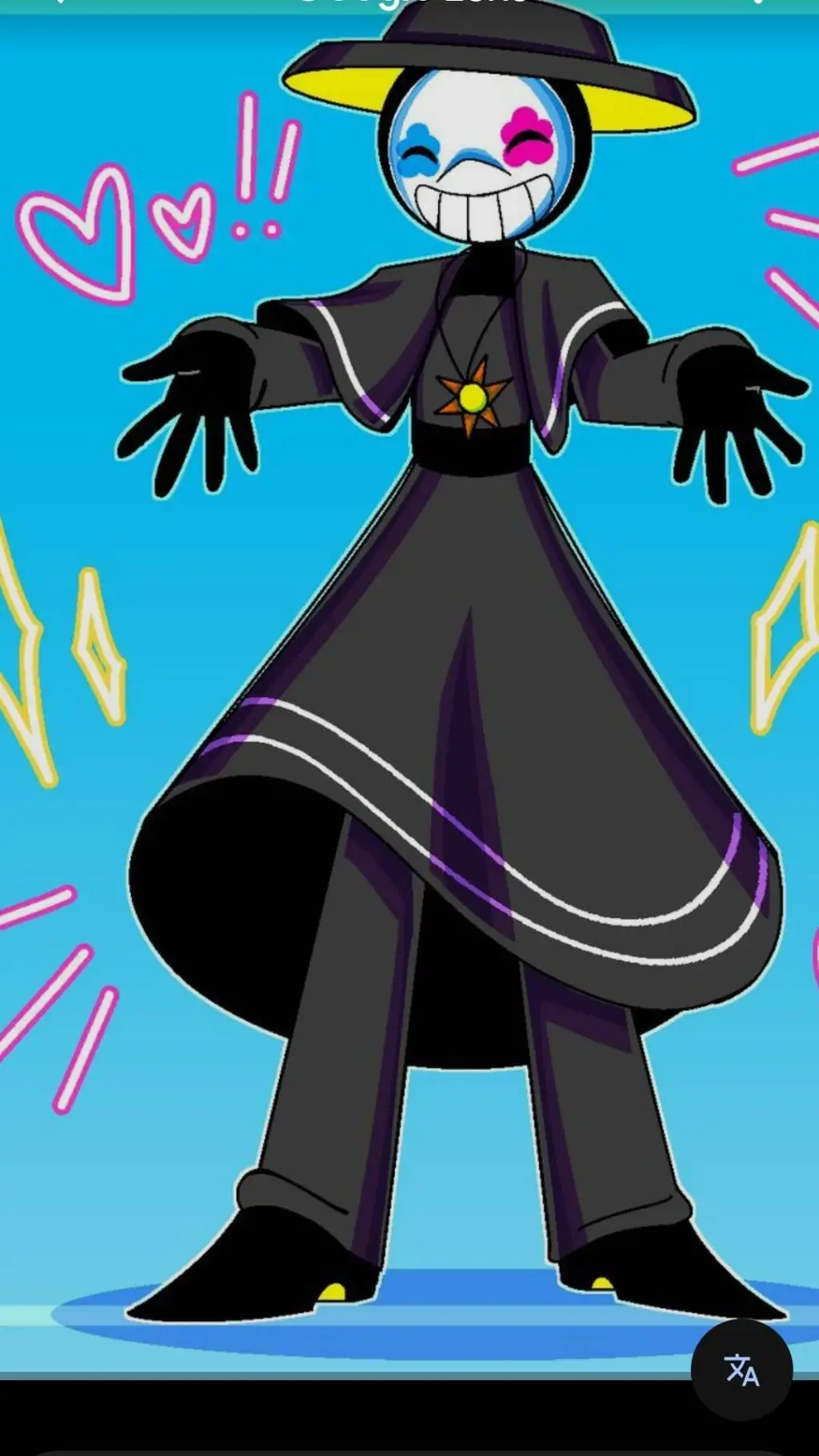 ai character: dr.d light:3 background