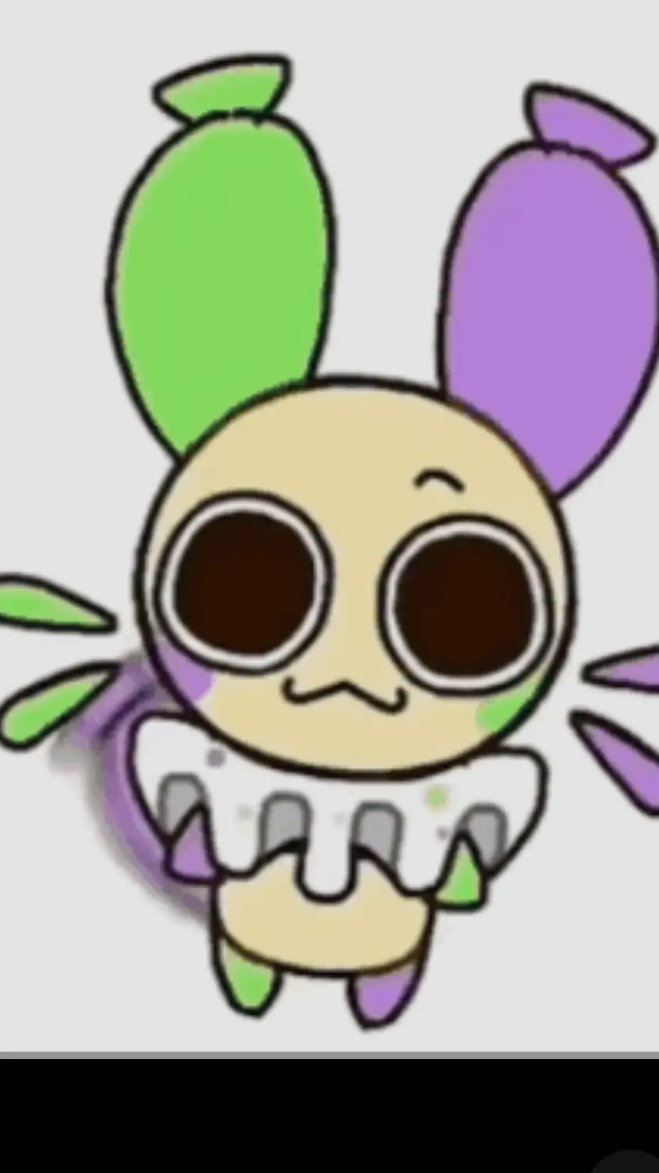 ai character: LOOEY (DW) background