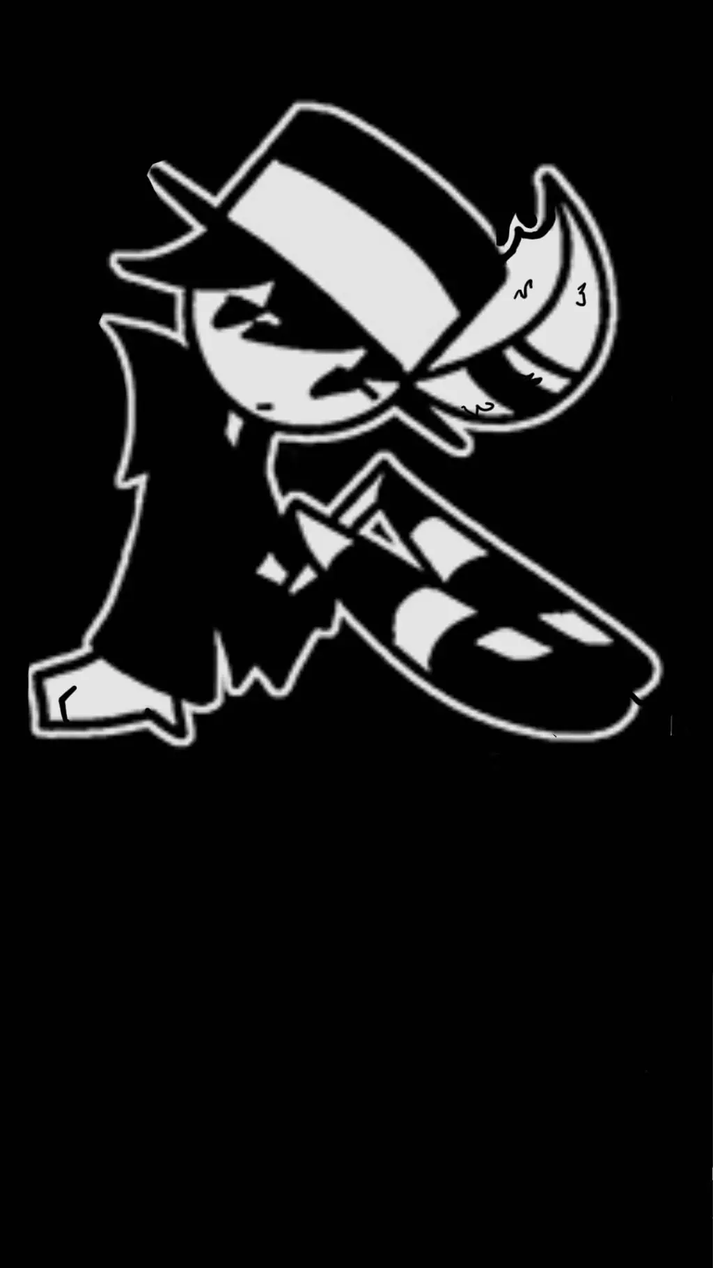 ai character: Hat (literalhat) background