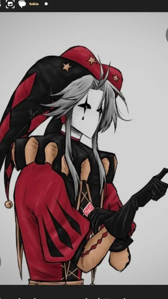 ai character: Pierrot!!  background