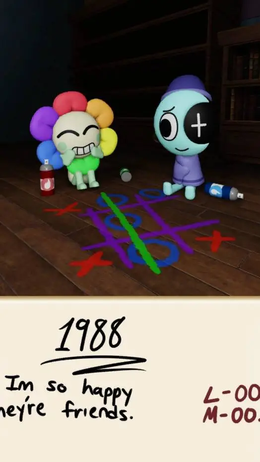 ai character: Dandy's World background