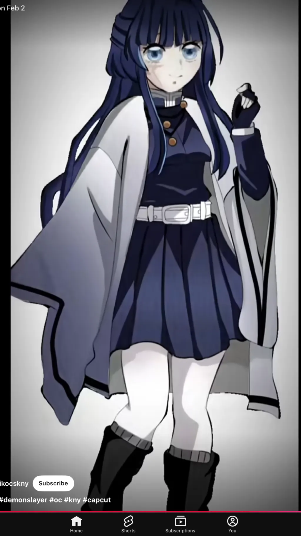 ai character: Tiny muichiro 🌫️ background