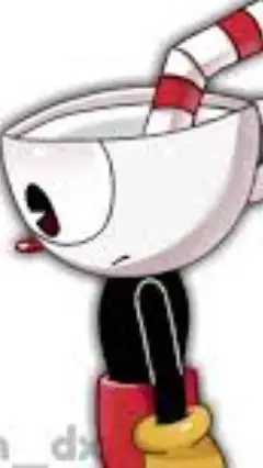 ai character: Cuphead background