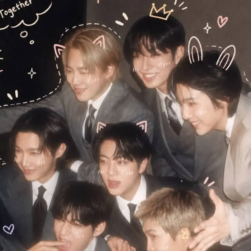 chat with ai character: BTS 🫠 ✨️🎀😘✨️✨️