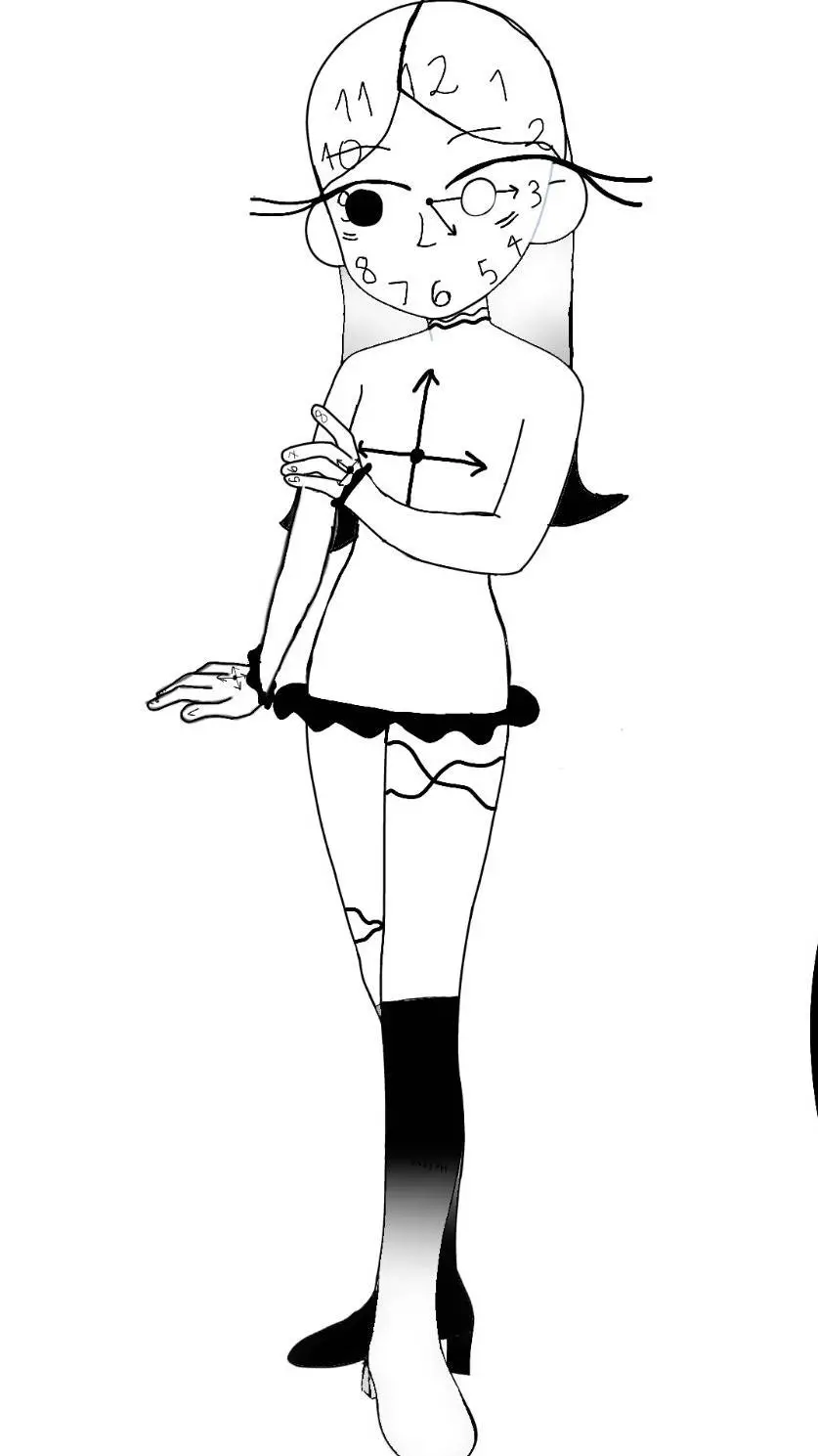 ai character: TADC(a kid?)  background