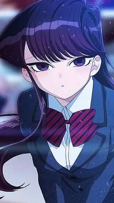 ai character: Komi can't communi background