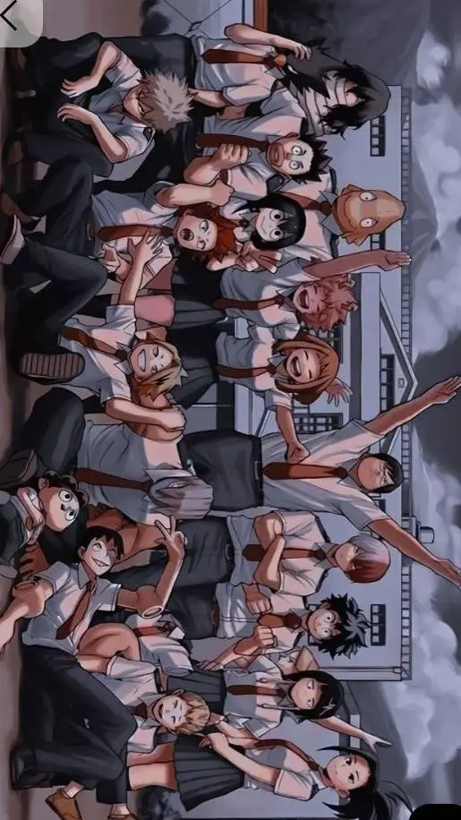 ai character: My hero academia  background