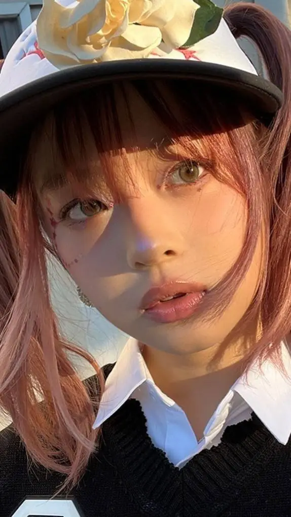 ai character: chaewon  background