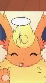 ai character: blaze flareon background