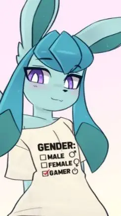 ai character: glaceon background