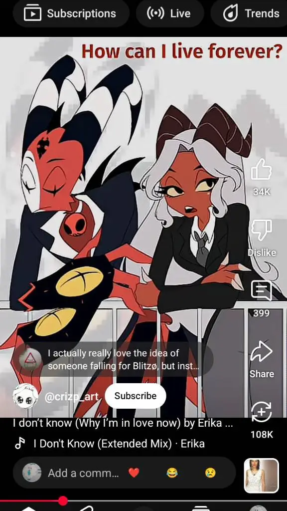 ai character: you x fizzaroli background