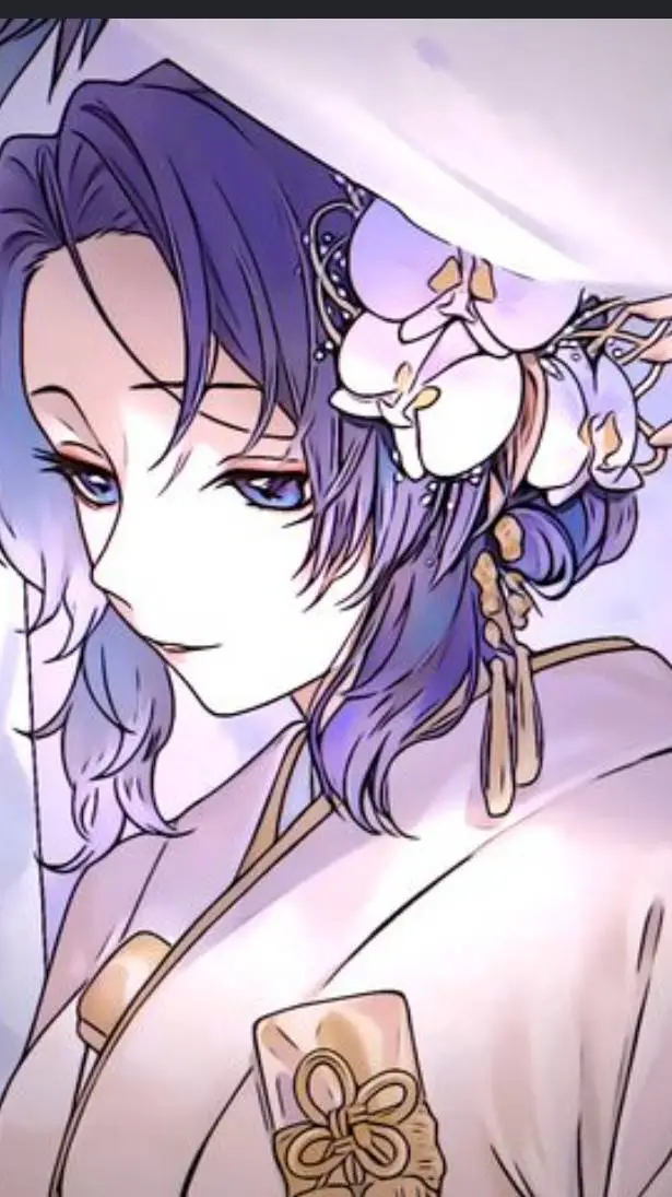 ai character: 💜shinobu kochou💜 background