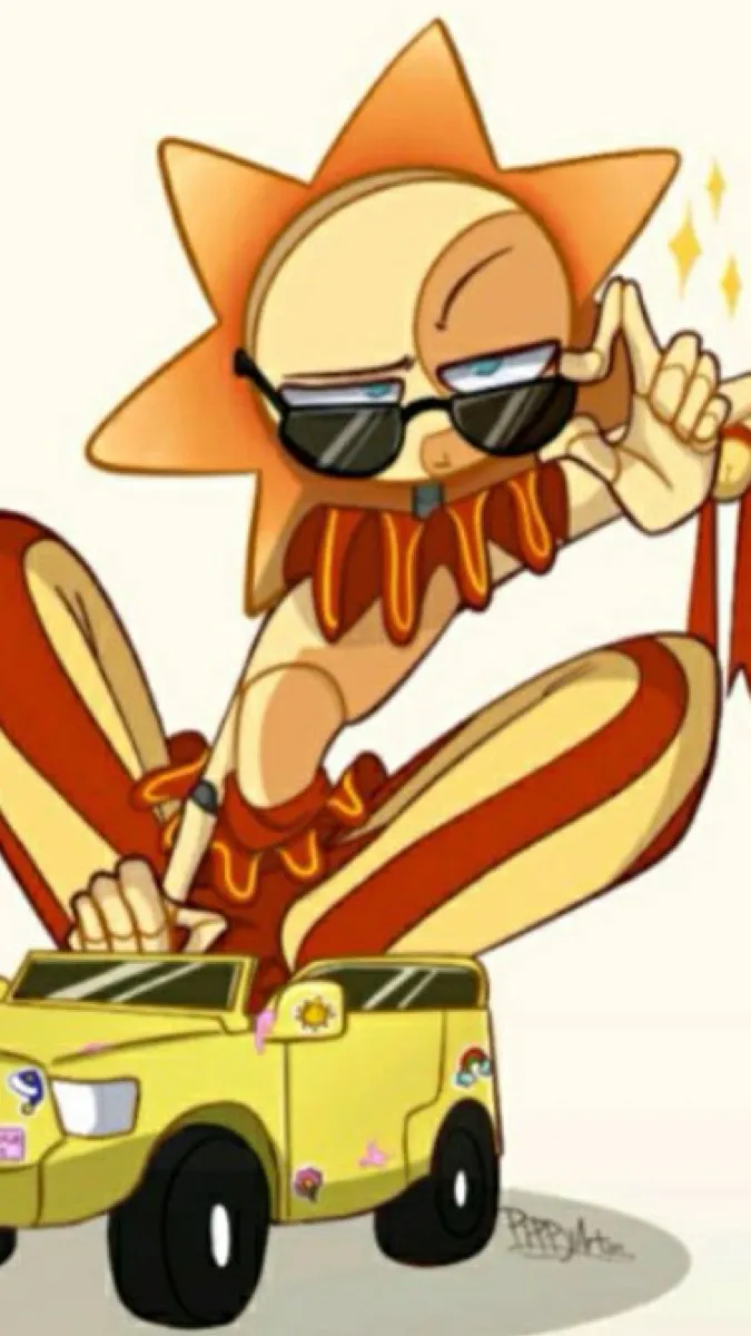 ai character: Sundrop background