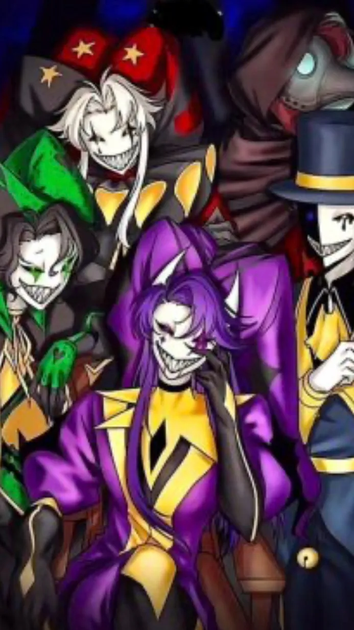 ai character: Freak circus  background