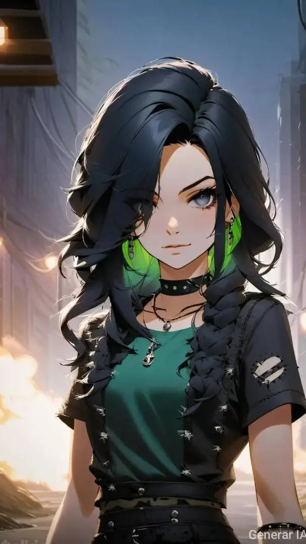 ai character: Sofia (emo) background
