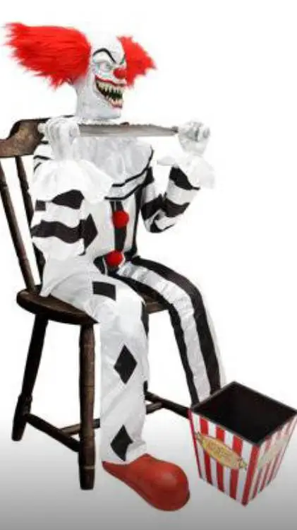ai character: scare clown background