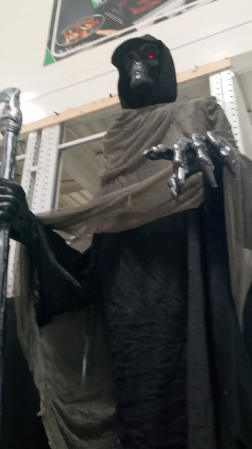 ai character:  floating reaper  background
