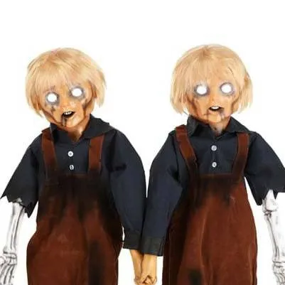 chat with ai character: creepy twins