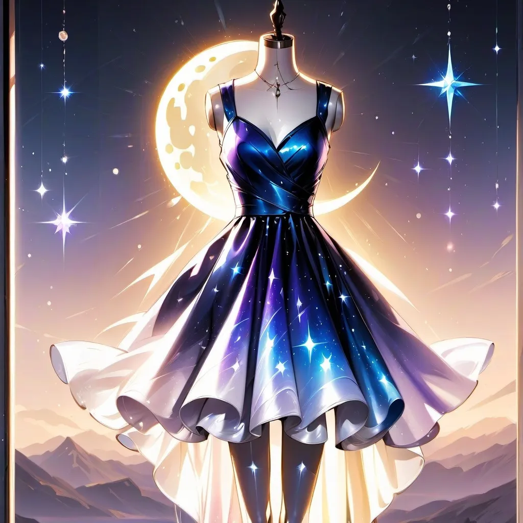 chat with ai character: Magical Dress
