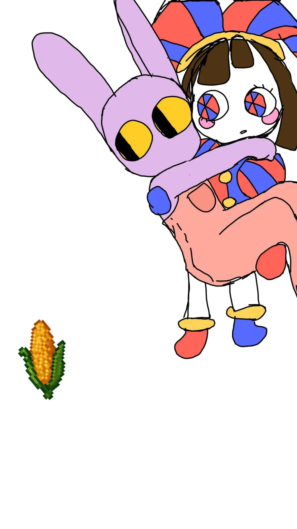 ai character: Funnybunny? tadc background