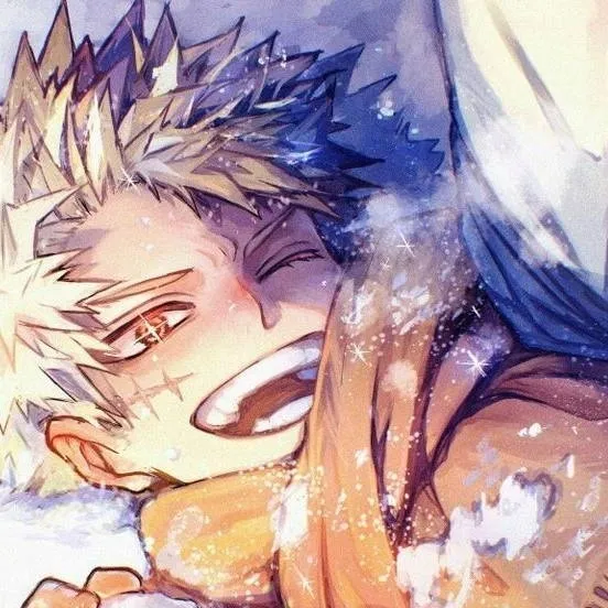 chat with ai character: Bakugo snow day! 