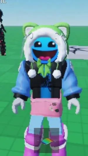 ai character: easy de Roblox background