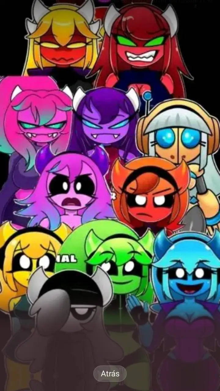 ai character: all gd girls  background